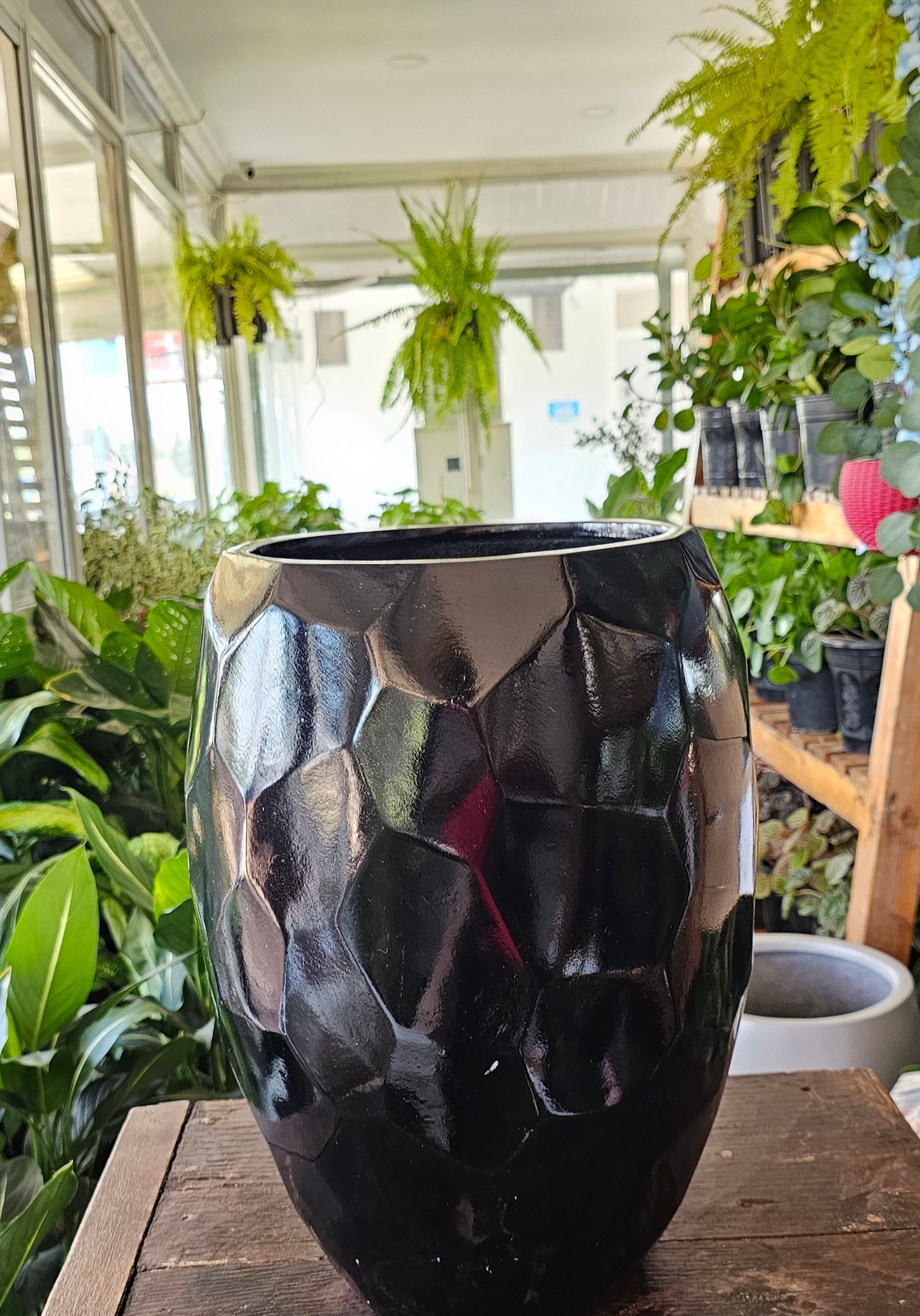 Diamond Fibre Pot