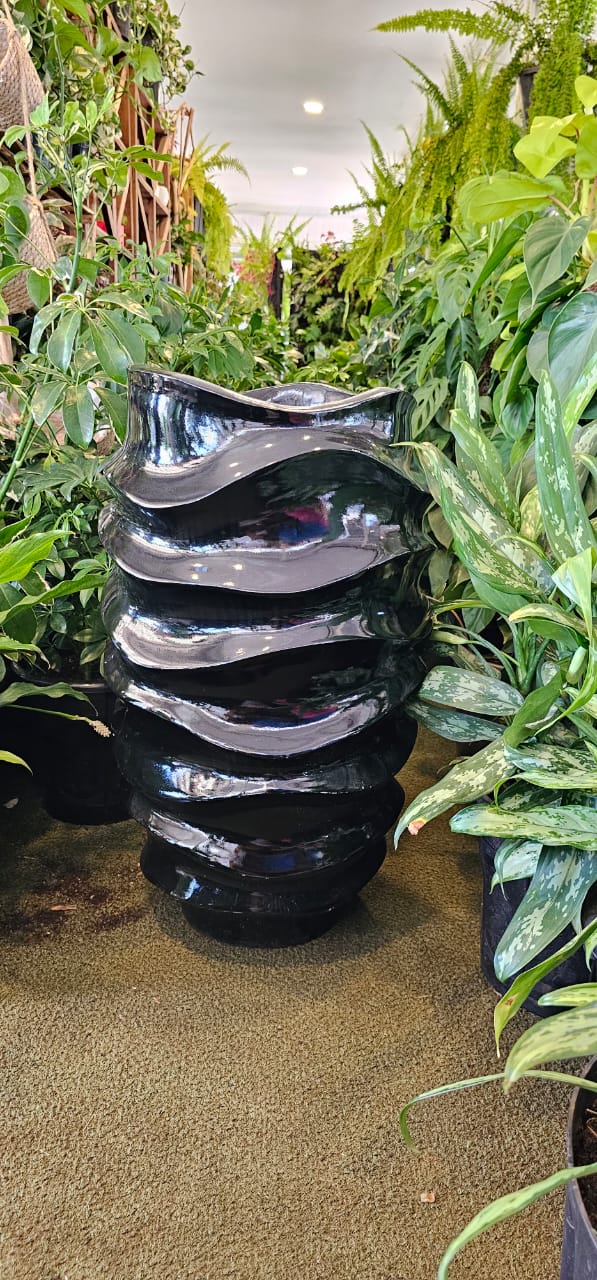 Wavy Fibre Pot