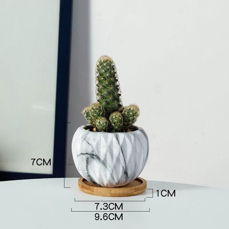 Marble Planters
