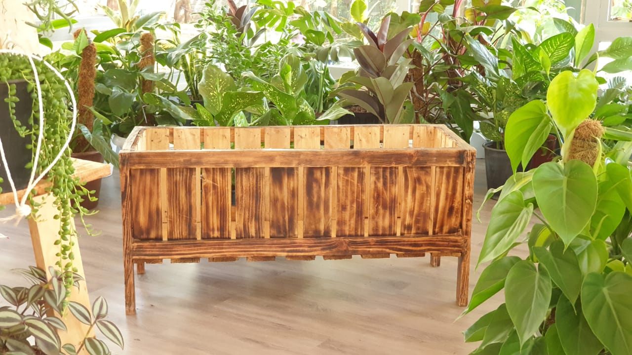 Wooden Planter Trough