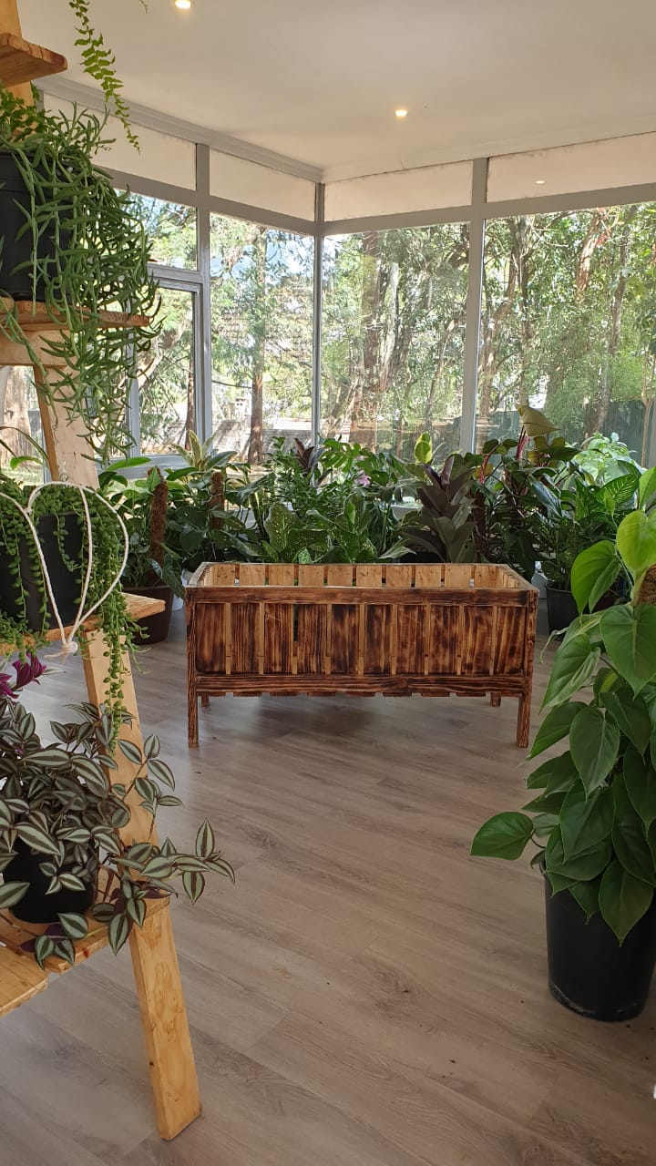 Wooden Planter Trough