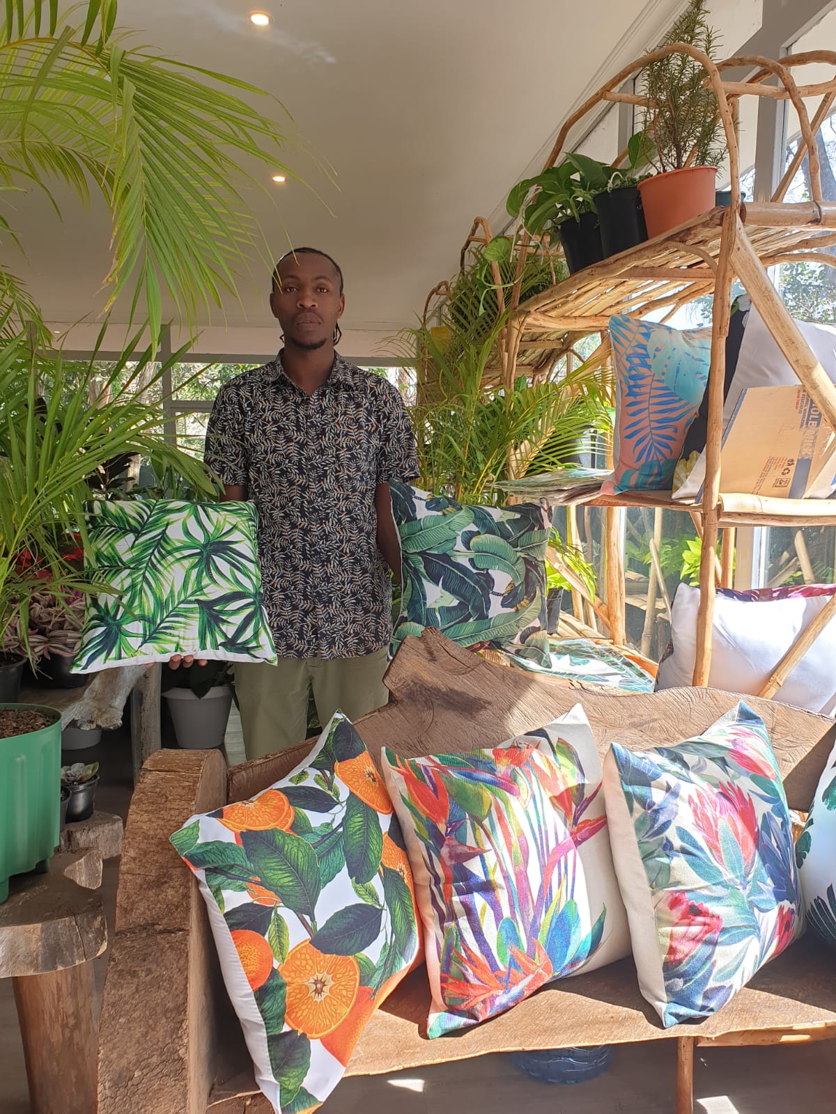 Throw pillows
