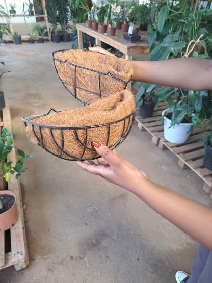 Coco coir hanging planter