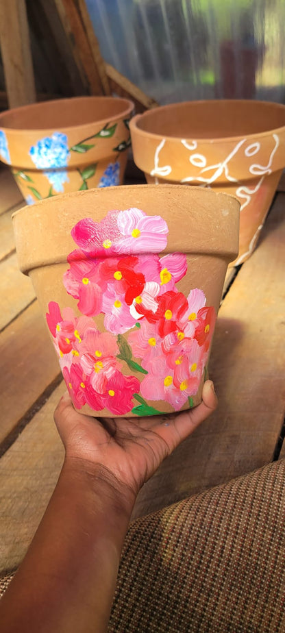 Painted terracotta