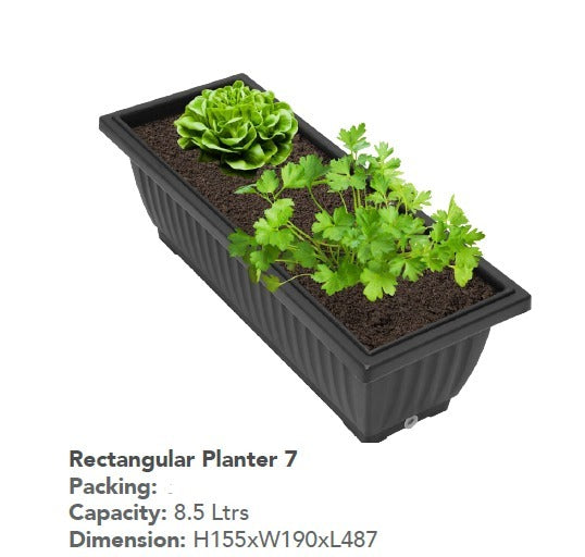 Rectangular Plastic Troughs