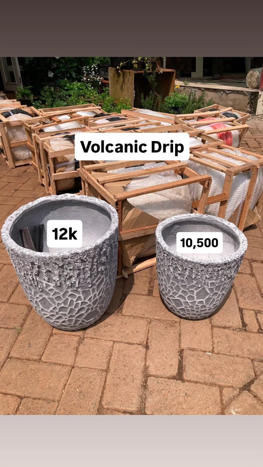 Volcanic Drip Fibre Clay