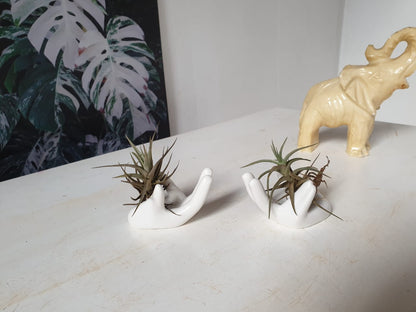 Ceramic Hand Planter